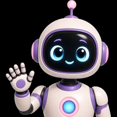 The Brainerce help assistant, a friendly robot, waving hello